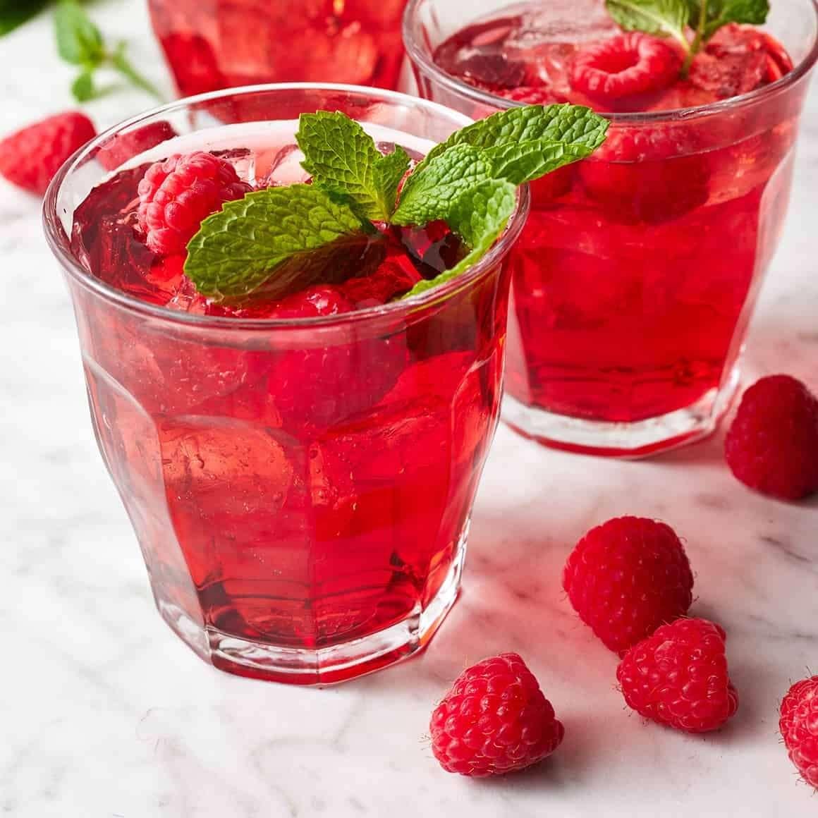 Raspberry Hibiscus Tea